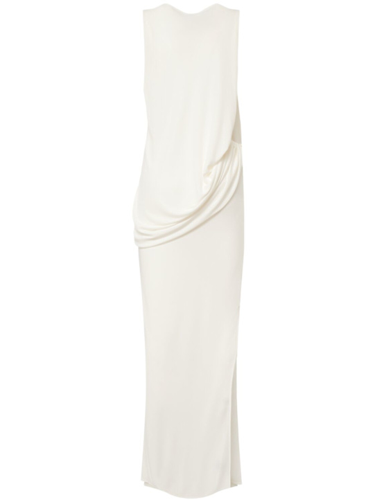 Jacquemus La Robe Peplo Longue draped long dress 9 Jacquemus La Robe Peplo Longue draped long dress