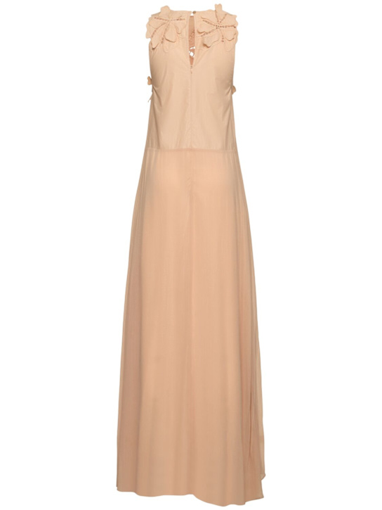 Forte_forte En fleur embroidered long dress