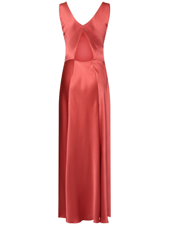 Alberta Ferretti Satin long dress 4 Alberta Ferretti Satin long dress