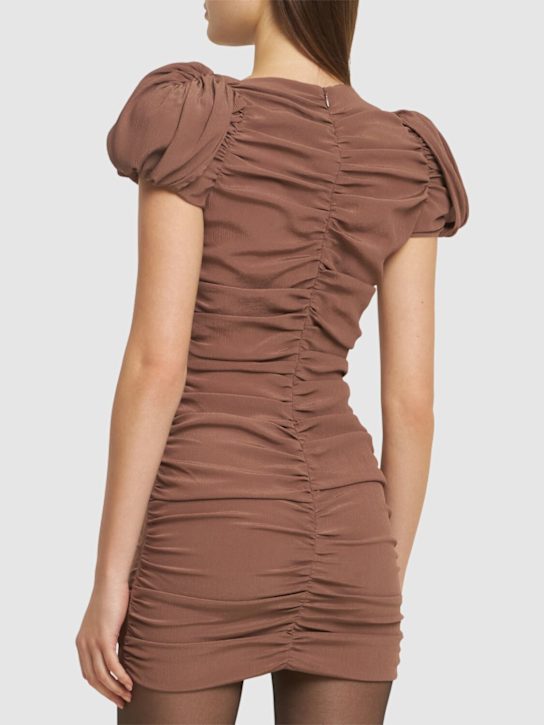 Magda Butrym Draped silk mini dress 3 Magda Butrym Draped silk mini dress