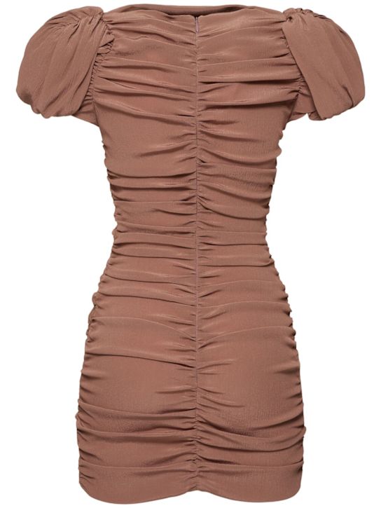 Magda Butrym Draped silk mini dress 4 Magda Butrym Draped silk mini dress