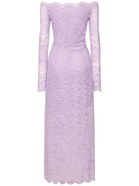 Rabanne Off-the-shoulder lace long dress 4 Rabanne Off-the-shoulder lace long dress