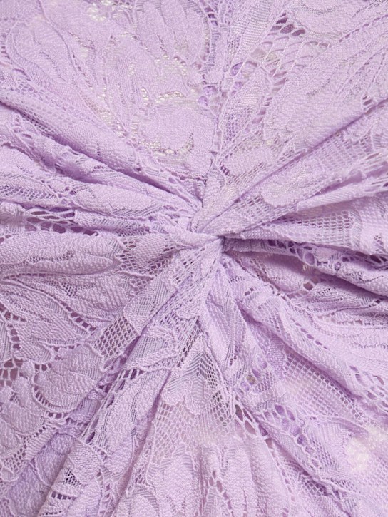 Rabanne Off-the-shoulder lace long dress 5 Rabanne Off-the-shoulder lace long dress