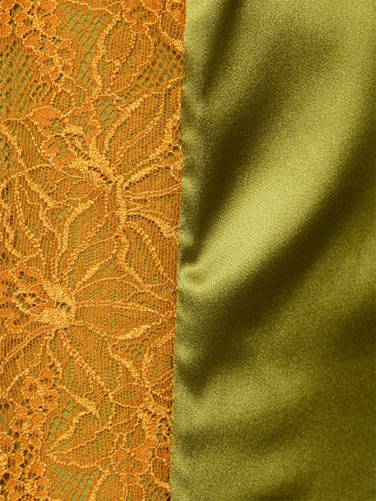 Dries Van Noten Shake stretch silk satin top 5 Dries Van Noten Shake stretch silk satin top