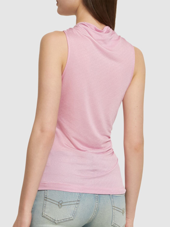 Blumarine Jersey sablé top
