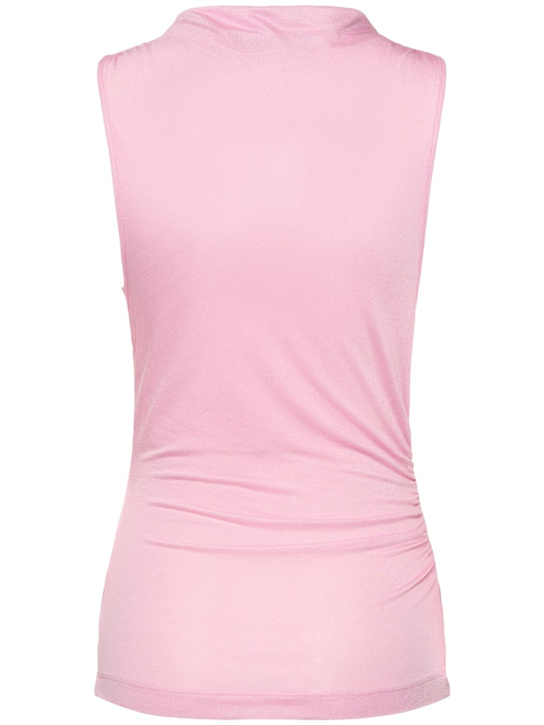 Blumarine Jersey sablé top