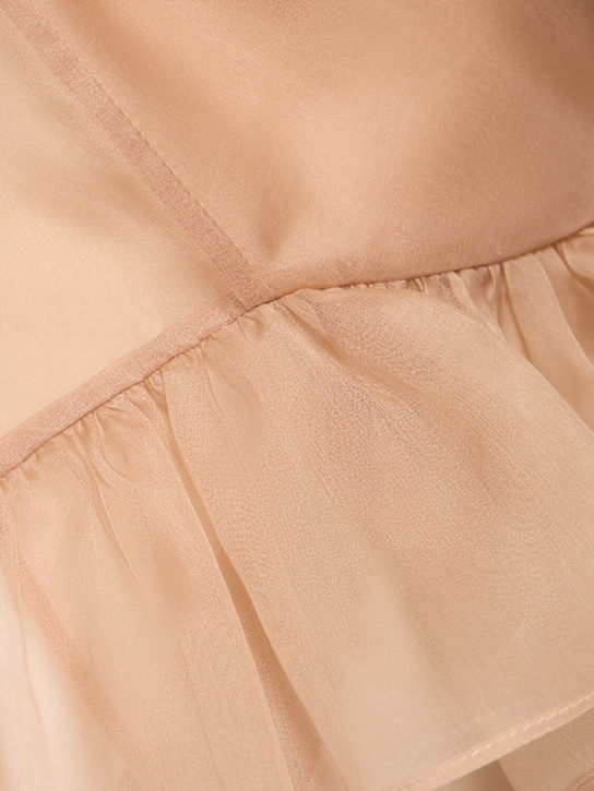 Cecilie Bahnsen Alessandra silk organza top