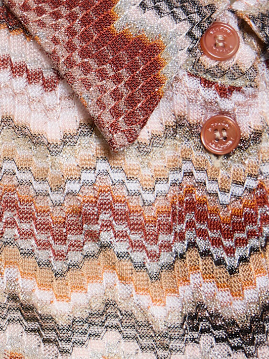Missoni Chevron lurex long sleeve shirt 5 Missoni Chevron lurex long sleeve shirt
