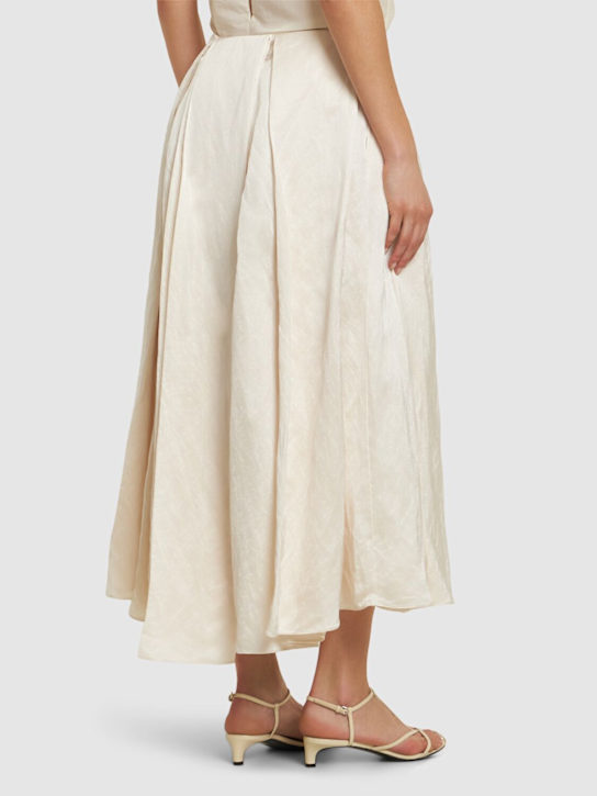 Abadia Elodie draped maxi skirt 3 Abadia Elodie draped maxi skirt