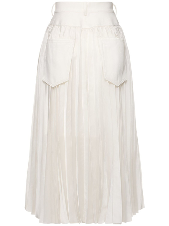 Sacai Denim mix midi skirt 4 Sacai Denim mix midi skirt