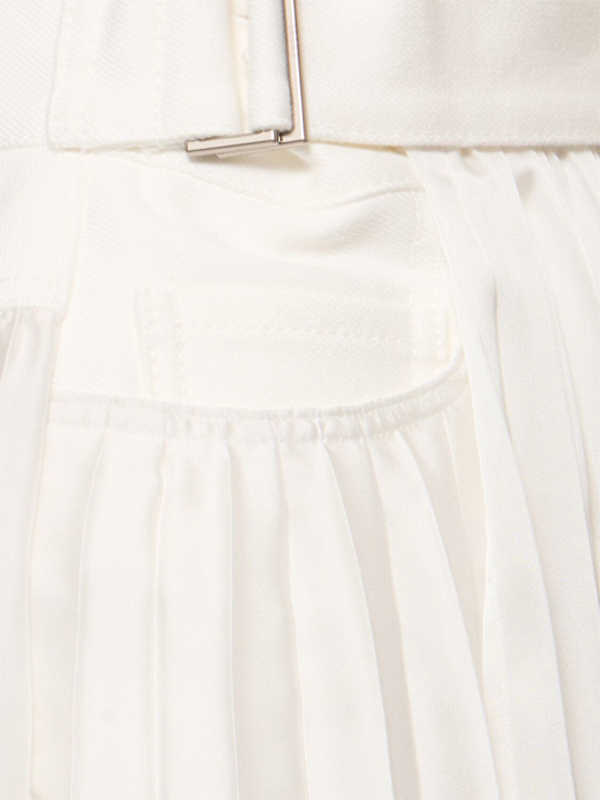 Sacai Denim mix midi skirt 5 Sacai Denim mix midi skirt