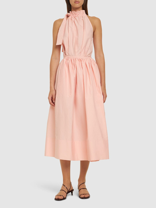 Philosophy Di Lorenzo Serafini Cotton blend jacquard midi dress