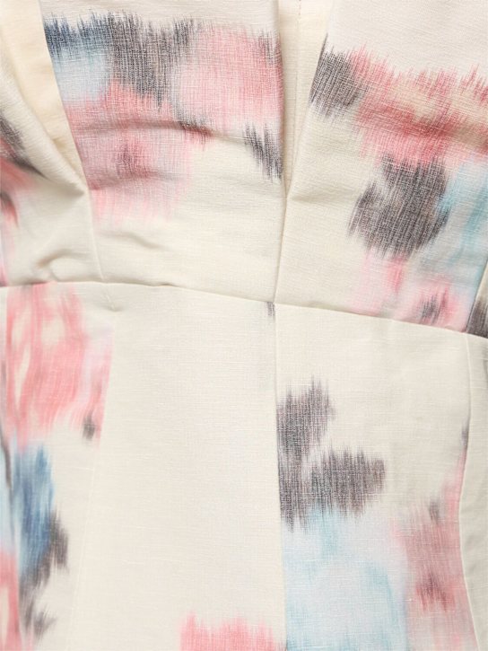 Philosophy Di Lorenzo Serafini Floral taffeta long dress 5 Philosophy Di Lorenzo Serafini Floral taffeta long dress