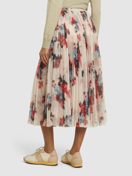 Philosophy Di Lorenzo Serafini Pleated tulle midi skirt 3 Philosophy Di Lorenzo Serafini Pleated tulle midi skirt