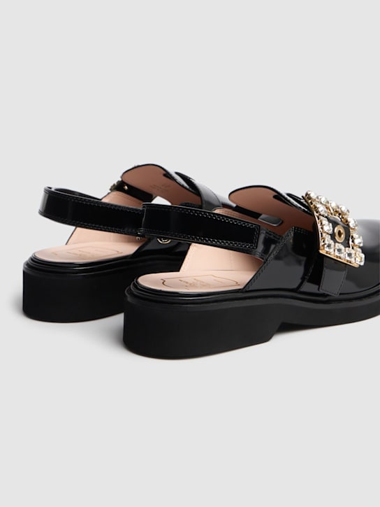 Roger Vivier 30mm Viv Rangers Strass leather mules 5 Roger Vivier 30mm Viv Rangers Strass leather mules