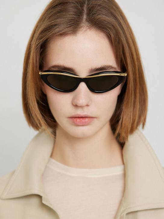 Loewe Signature cat-eye metal sunglasses
