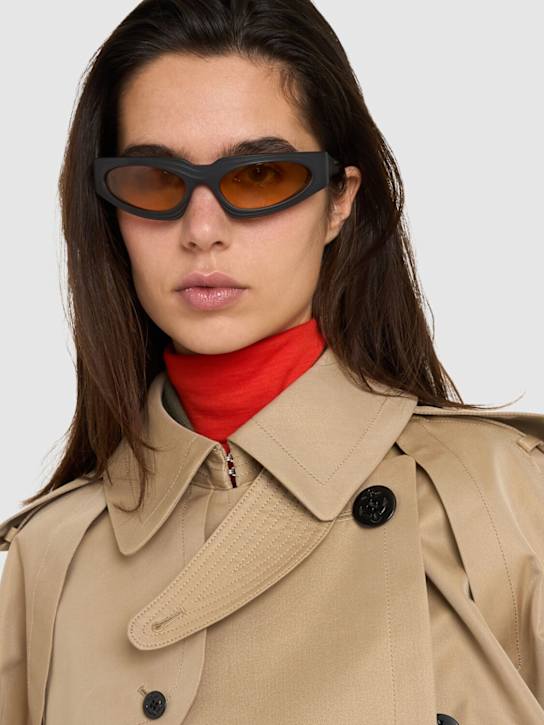 Kuboraum Berlin E21 cat eye acetate sunglasses 3 Kuboraum Berlin E21 cat eye acetate sunglasses