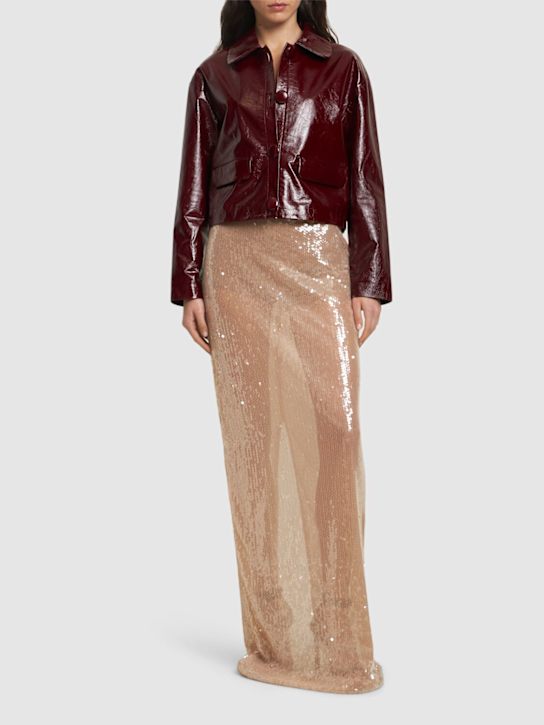 Giuseppe Di Morabito Sequined maxi skirt
