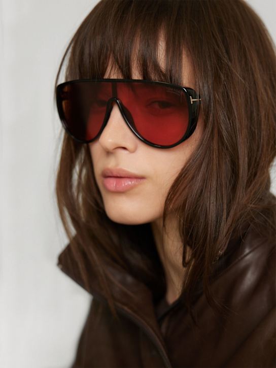 Tom Ford Achilles aviator plastic sunglasses 3 Tom Ford Achilles aviator plastic sunglasses