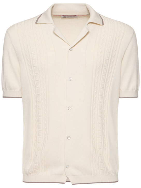 Brunello Cucinelli Button-up cotton shirt