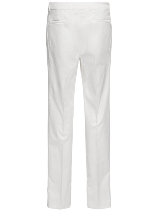 Brunello Cucinelli Dyed stretch cotton gabardine pants 10 Brunello Cucinelli Dyed stretch cotton gabardine pants