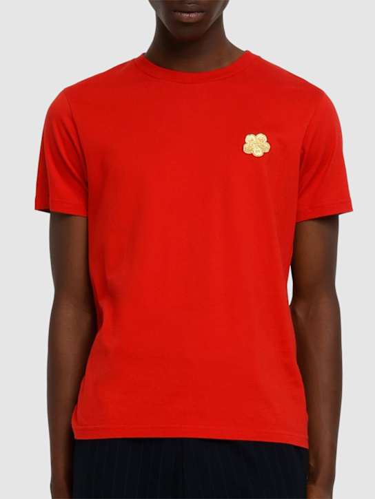 Kenzo Paris Boke Flower embroidered cotton t-shirt 3 Kenzo Paris Boke Flower embroidered cotton t-shirt