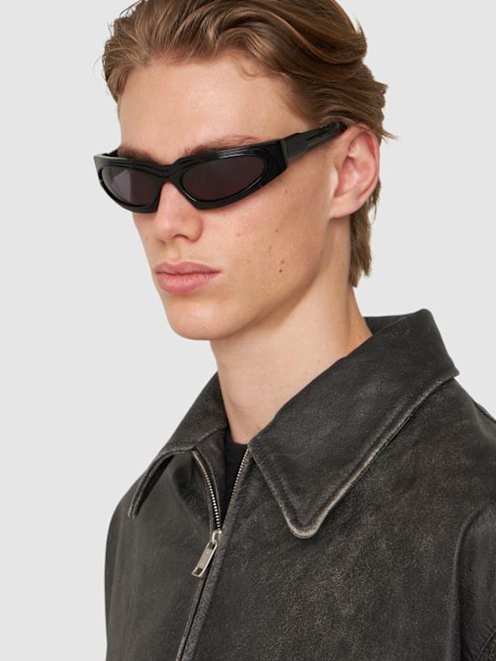 Kuboraum Berlin E21 cat eye acetate sunglasses 3 Kuboraum Berlin E21 cat eye acetate sunglasses