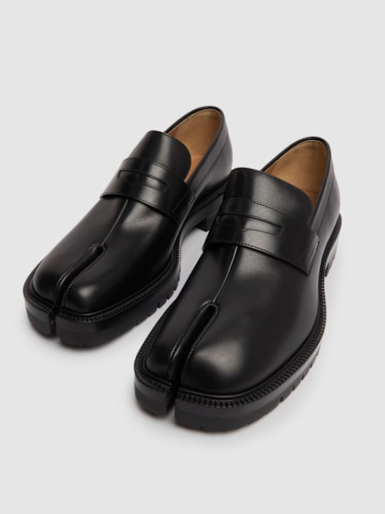Maison Margiela 40mm Tabi leather loafers 3 Maison Margiela 40mm Tabi leather loafers