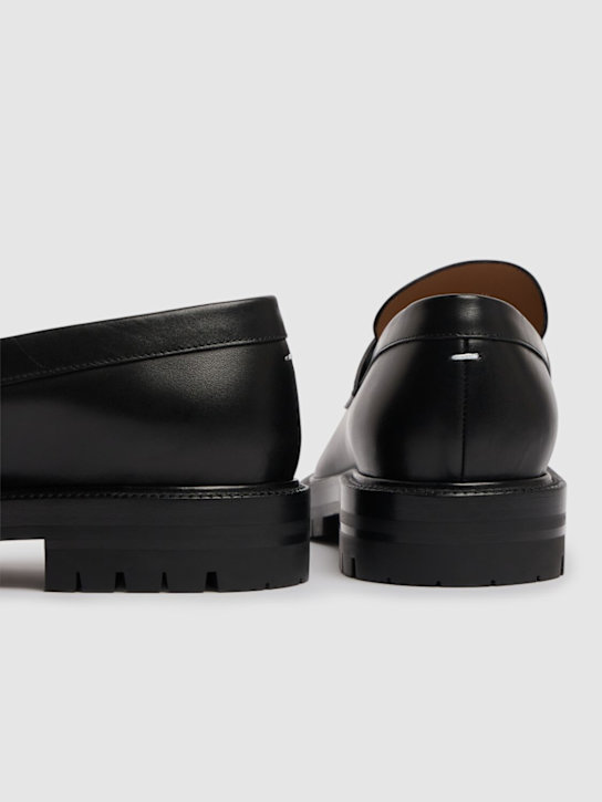 Maison Margiela 40mm Tabi leather loafers 4 Maison Margiela 40mm Tabi leather loafers
