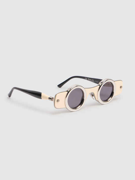 Kuboraum Berlin J50 Round acetate & metal sunglasses