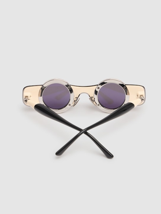 Kuboraum Berlin J50 Round acetate & metal sunglasses 5 Kuboraum Berlin J50 Round acetate & metal sunglasses