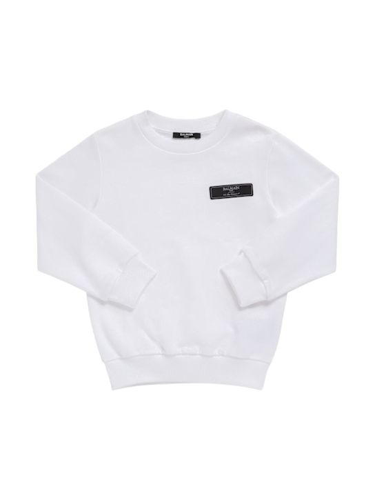 Balmain Cotton sweatshirt w/logo 4 Balmain Cotton sweatshirt w/logo