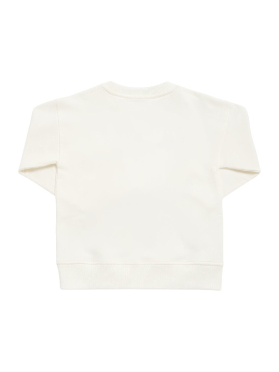 Stella McCartney Kids Printed cotton crewneck sweatshirt