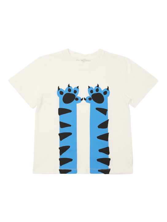 Stella McCartney Kids Printed cotton jersey t-shirt