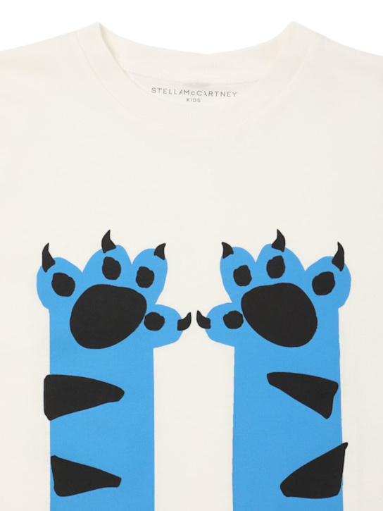 Stella McCartney Kids Printed cotton jersey t-shirt