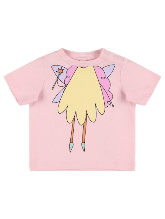 Stella McCartney Kids Printed cotton jersey t-shirt
