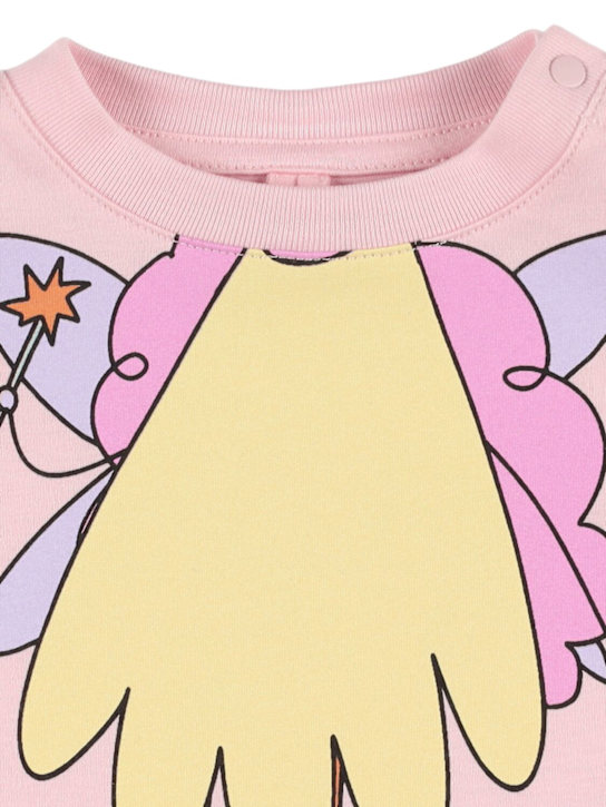 Stella McCartney Kids Printed cotton jersey t-shirt