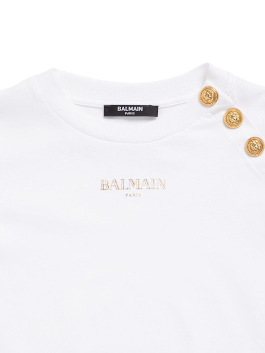 Balmain Printed cotton jersey t-shirt 5 Balmain Printed cotton jersey t-shirt