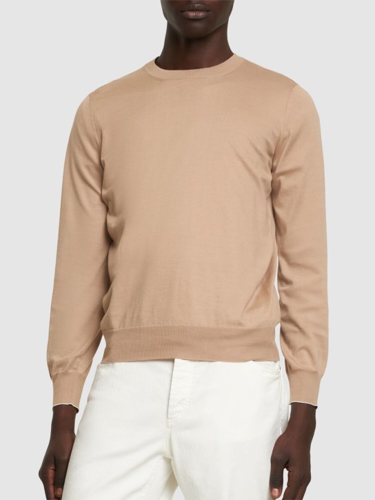 Brunello Cucinelli Cotton crewneck sweater 3 Brunello Cucinelli Cotton crewneck sweater