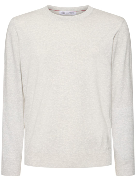 Brunello Cucinelli Cotton crewneck sweater 11 Brunello Cucinelli Cotton crewneck sweater