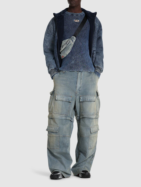 Diesel K-Darin crewneck knit long sleeve shirt