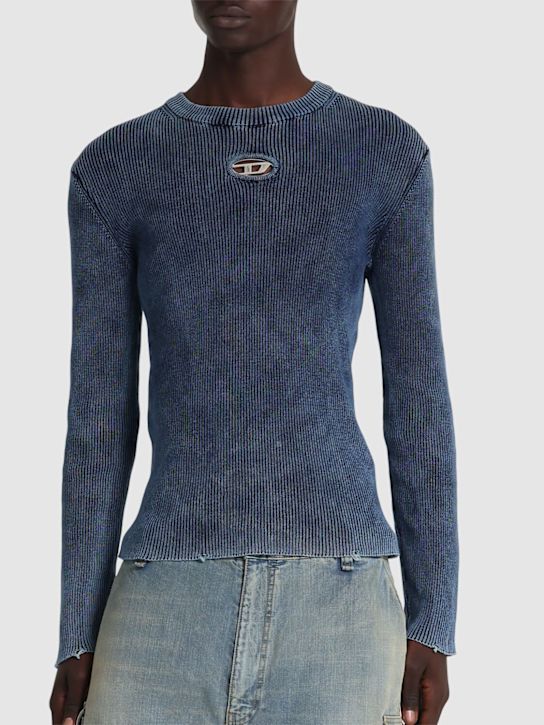 Diesel K-Darin crewneck knit long sleeve shirt