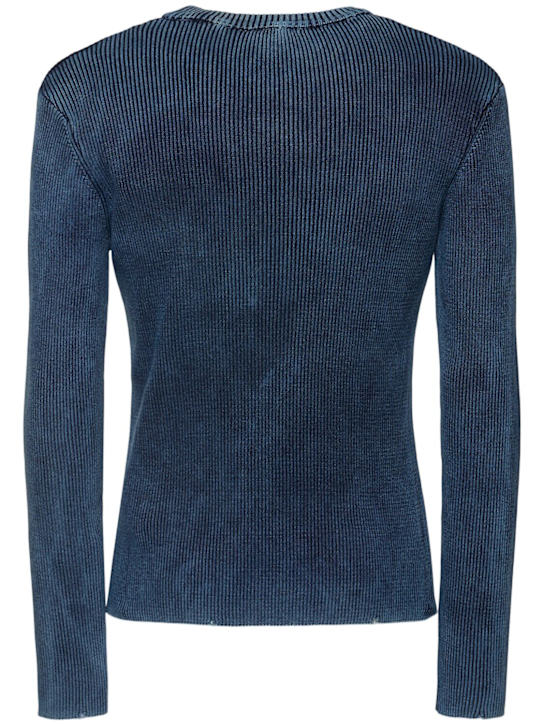 Diesel K-Darin crewneck knit long sleeve shirt