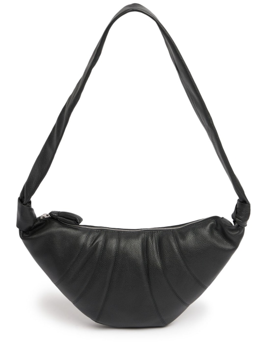 Lemaire Medium Croissant grain leather bag