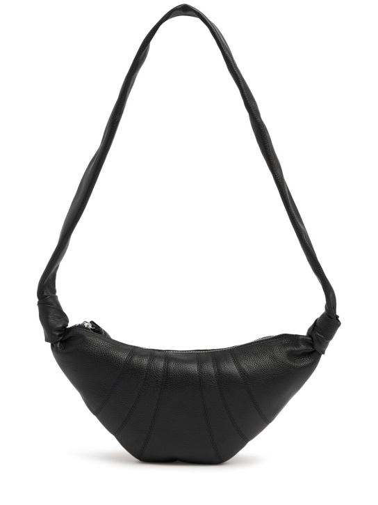 Lemaire Small Croissant grain leather bag
