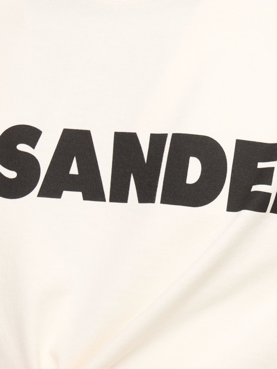 Jil Sander Logo print long sleeve t-shirt 4 Jil Sander Logo print long sleeve t-shirt