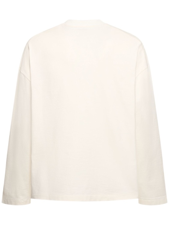 Jil Sander Logo print long sleeve t-shirt 5 Jil Sander Logo print long sleeve t-shirt