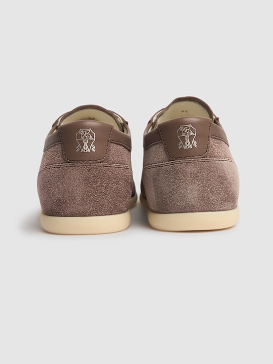Brunello Cucinelli Suede low top sneakers