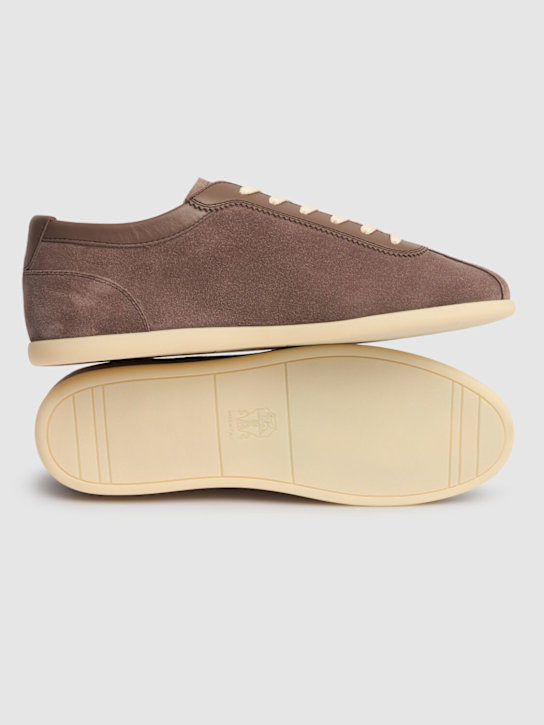 Brunello Cucinelli Suede low top sneakers