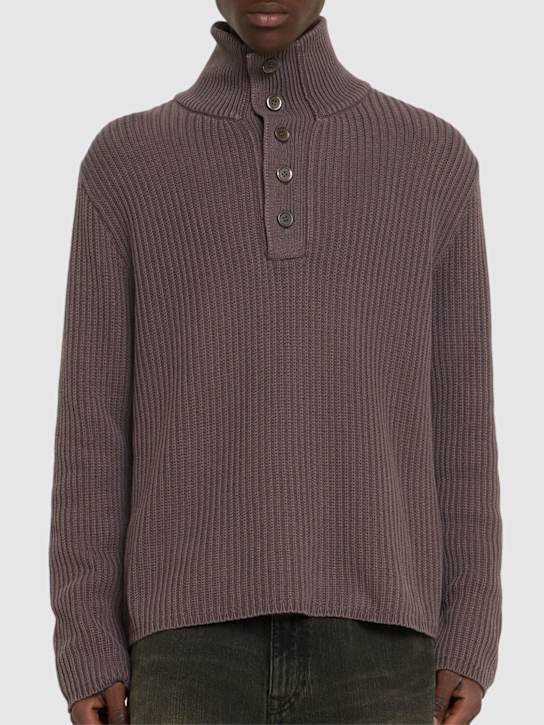 Our Legacy Navigator cotton knit polo